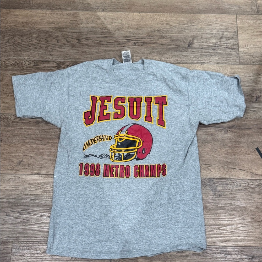 Gray Jesuit 1998 Metro Champs T-Shirt